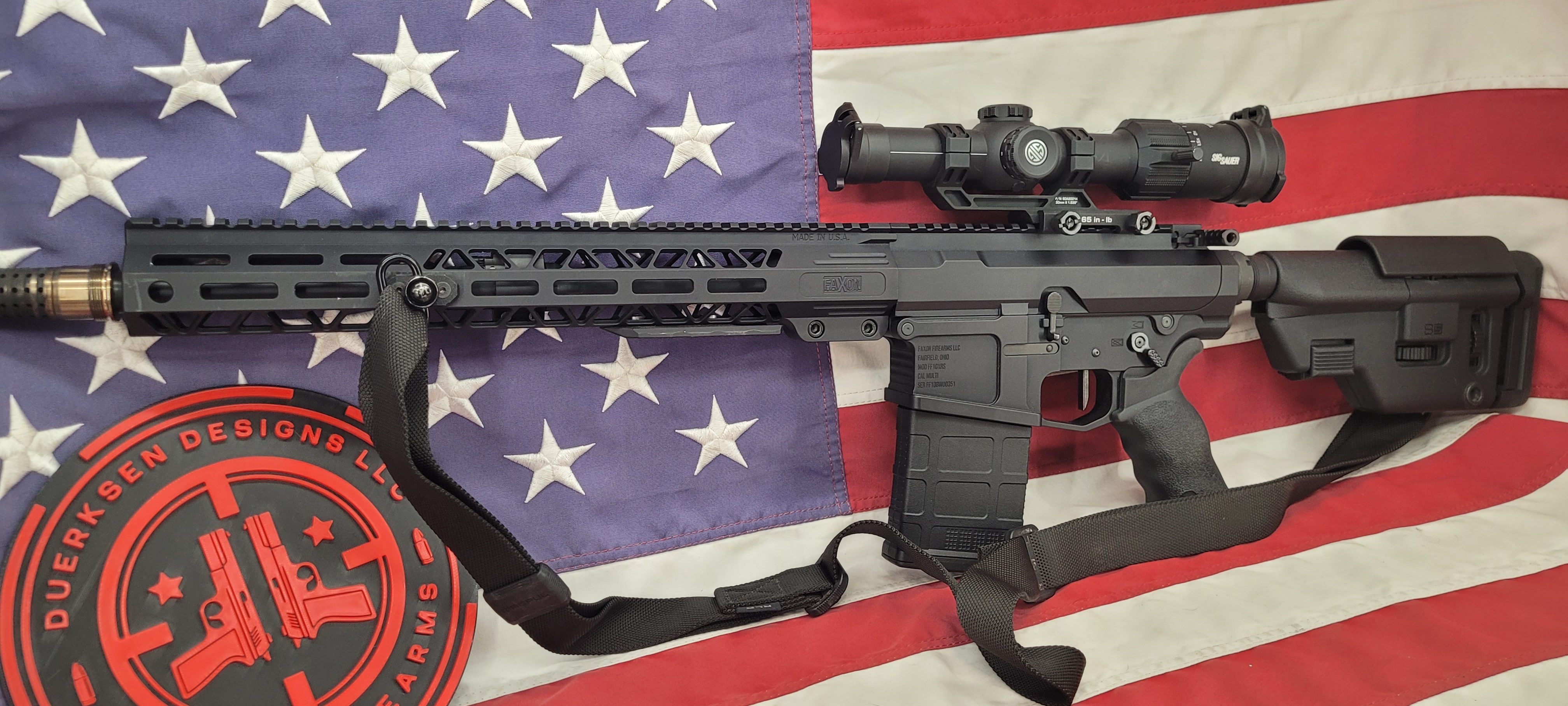 Faxon Sentinel 16” 8.6 BLK AR-10 Rifle